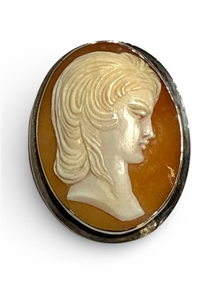 Brosche Mandile 1922 Dame Cammei  in Silber Conchiglia 2MSPCM30 - 2MSPCM30